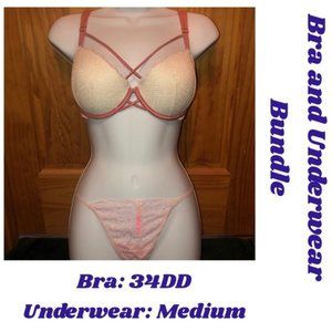 PINK Victoria's Secret Bra and Panty Set NWT